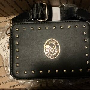 Valentino Orlandi Black Crossbody Bag